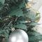 6ft. Pre-Lit Silver & Gold Decorated Pop-Up Artificial Christmas Tree, Clear Lights